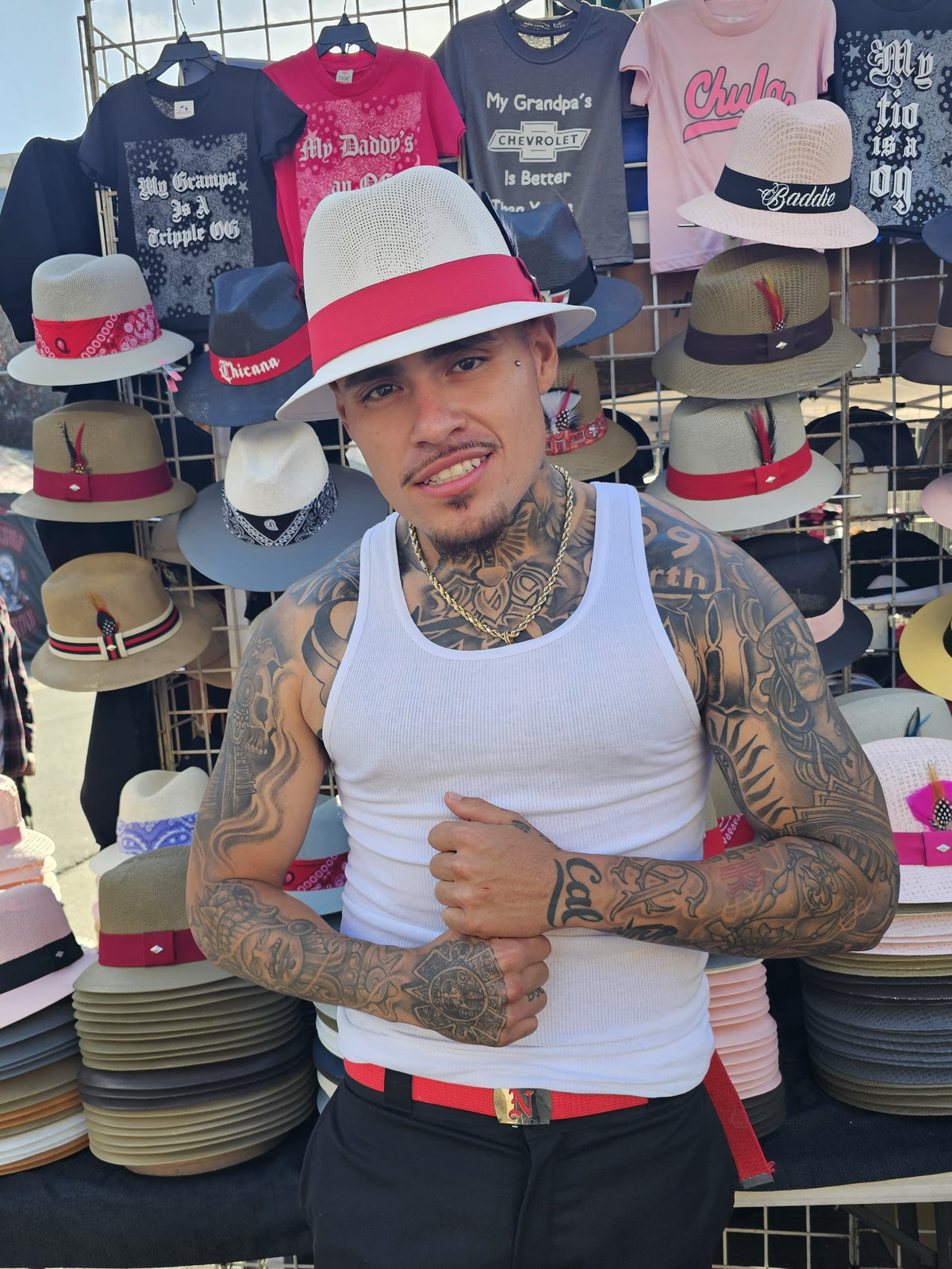 White OG Lowrider Brim