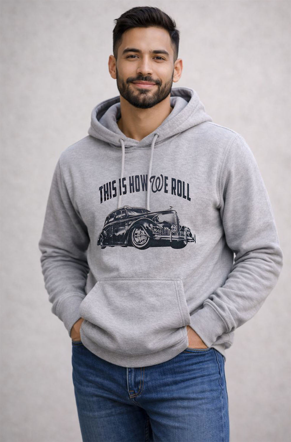 This Is How We Roll Bomb Lowrider Hoodie